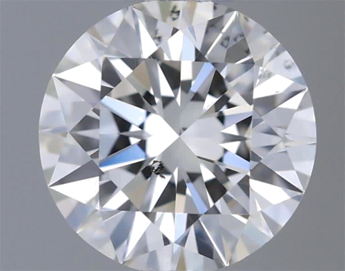 0.45 carat H-SI1 Excellent cut Natūralus Round Deimantas (1)