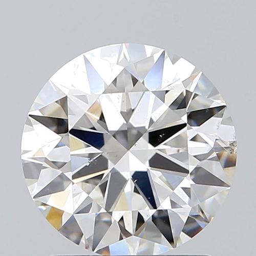 1.51 carat G-SI1 Excellent cut Natūralus Round Deimantas (1)