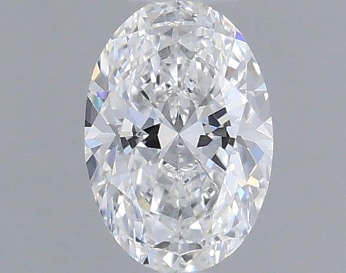 0.3 carat D-VVS1 Natūralus Oval Deimantas (1)