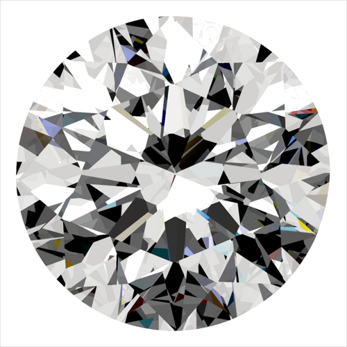 0.3 carat F-VS1 Very Good cut Natūralus Round Deimantas (1)