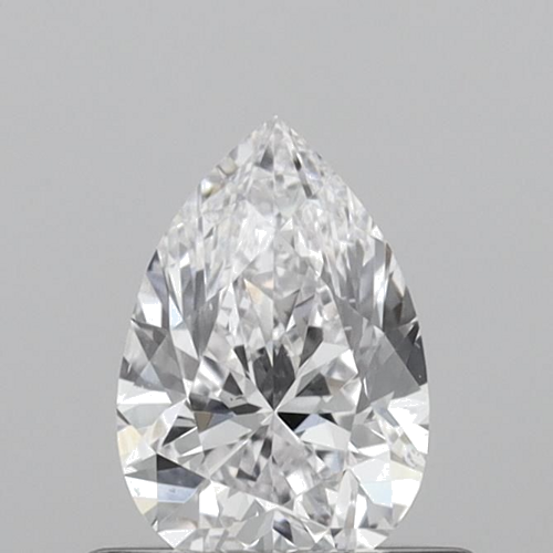 0.5 carat D-VS2 Natūralus Pear Deimantas (1)