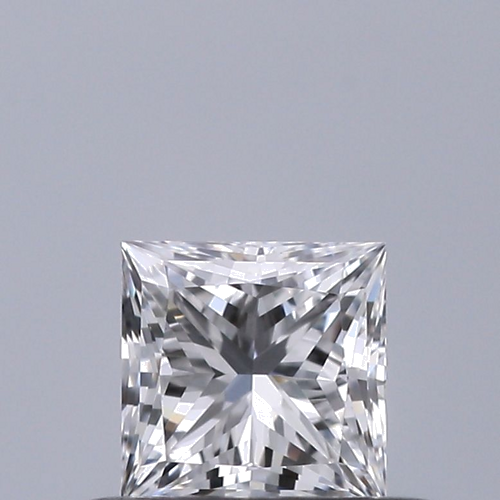 0.4 carat D-VVS2 Natūralus Princess Deimantas (1)