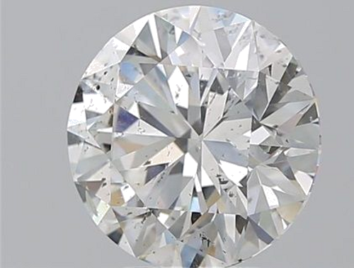 3.8 carat G-SI2 Excellent cut Natūralus Round Deimantas (1)