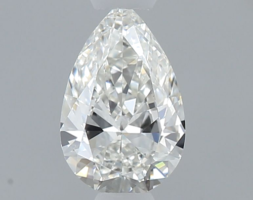 0.31 carat G-IF Natūralus Pear Deimantas (1)