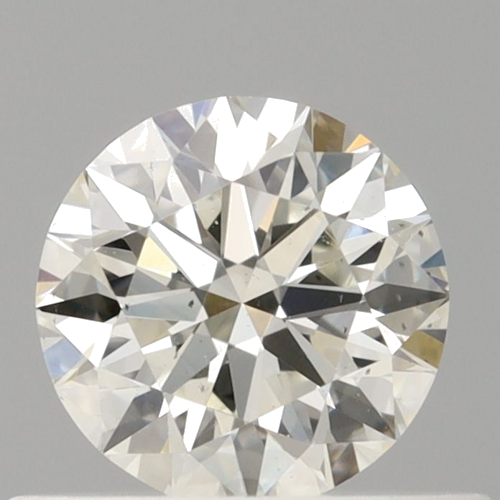 0.5 carat I-SI1 Excellent cut Natūralus Round Deimantas (1)