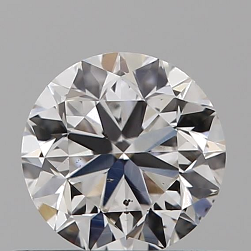 0.5 carat F-SI1 GD cut Natūralus Round Deimantas (1)
