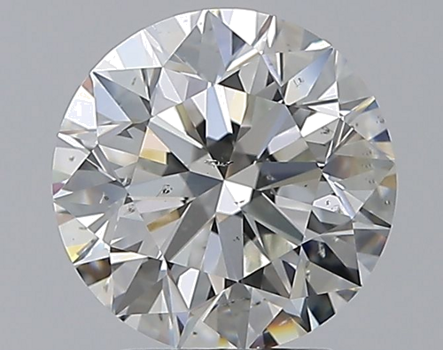 2.5 carat H-SI2 Excellent cut Natūralus Round Deimantas (1)