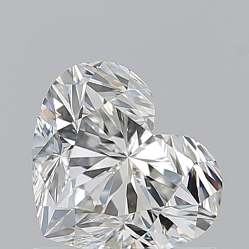 1.03 carat I-VVS1 Natūralus Heart Deimantas (1)