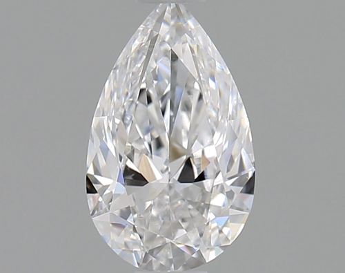 0.5 carat D-VS2 Natūralus Pear Deimantas (1)