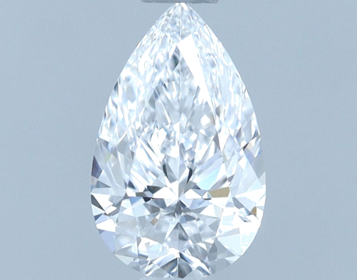 0.6 carat D-VVS1 Natūralus Pear Deimantas (1)