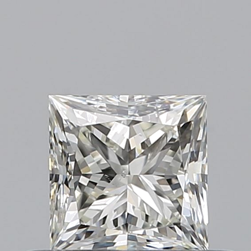 0.49 carat K-SI1 Natūralus Princess Deimantas (1)