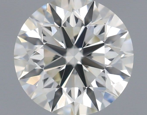 0.45 carat J-VVS1 Excellent cut Natūralus Round Deimantas (1)