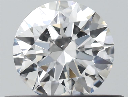 0.4 carat F-SI1 Excellent cut Natūralus Round Deimantas (1)