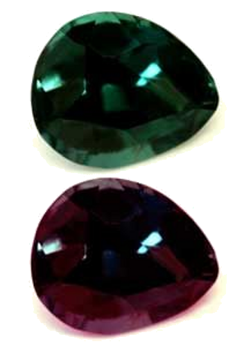 0.19 carat GREEN Pear Alexandrite (1)