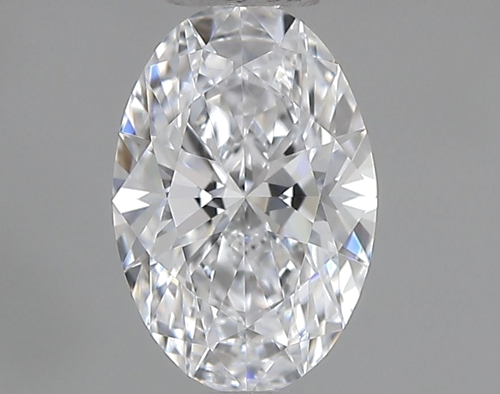 0.5 carat D-VVS2 Natūralus Oval Deimantas (1)