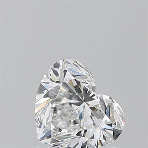 1.01 carat F-VS2 Natūralus Heart Deimantas (1)