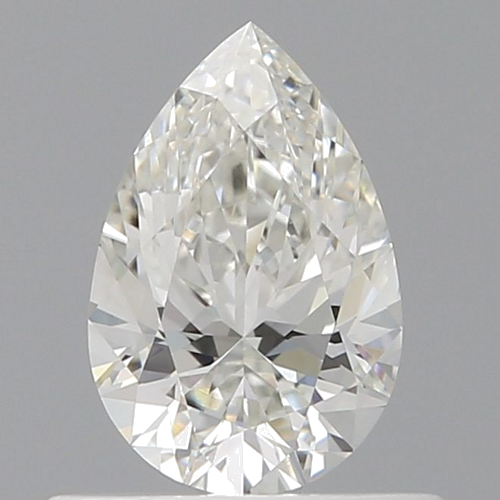 0.51 carat H-VVS2 Natūralus Pear Deimantas (1)