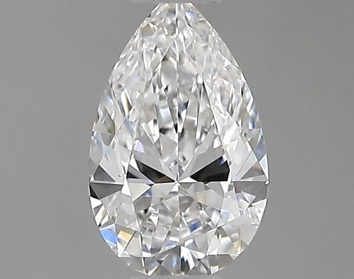 0.32 carat E-VVS1 Natūralus Pear Deimantas (1)
