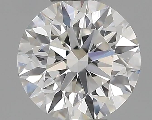 0.34 carat G-VVS2 Excellent cut Natūralus Round Deimantas (1)