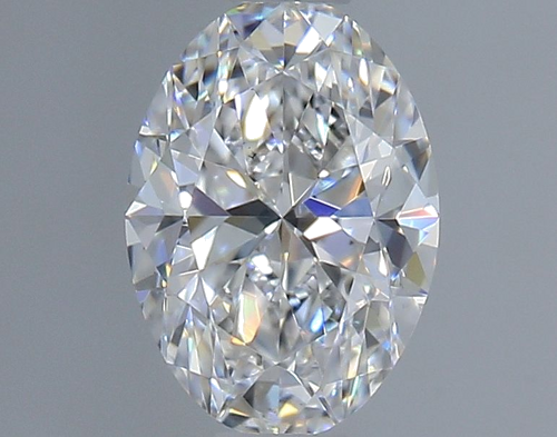 0.58 carat D-VS1 Natūralus Oval Deimantas (1)