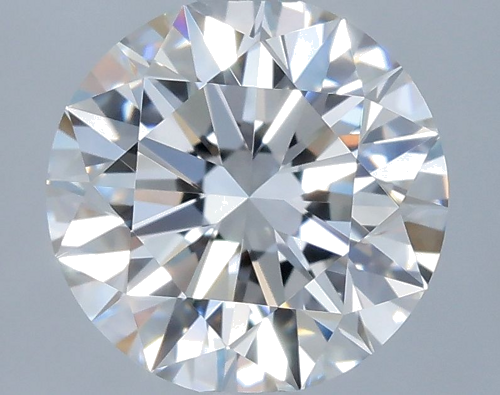 1.01 carat F-VVS1 Excellent cut Natūralus Round Deimantas (1)