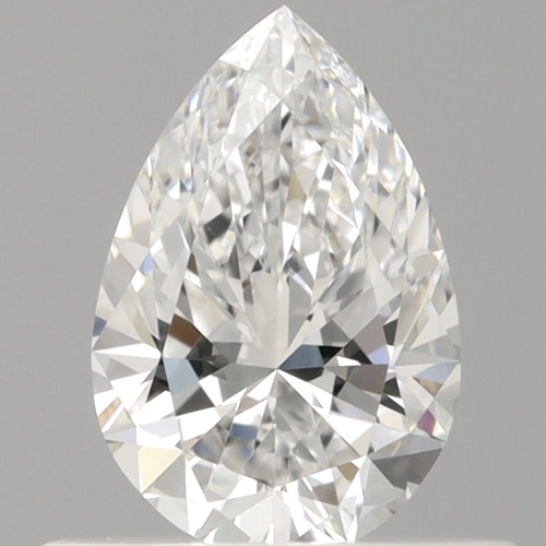 0.51 carat E-VS1 Natūralus Pear Deimantas (1)