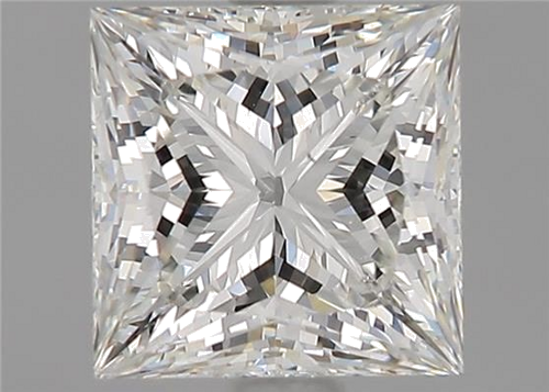 1.71 carat H-VS1 Natūralus Princess Deimantas (1)