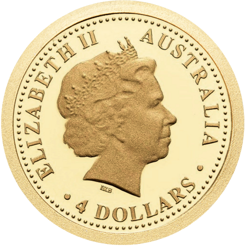 1/25 oz Nugget Welcome Stranger 2005 Australia Gold Coin (2)