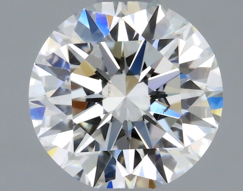 0.64 carat F-SI1 Excellent cut Natūralus Round Deimantas (1)