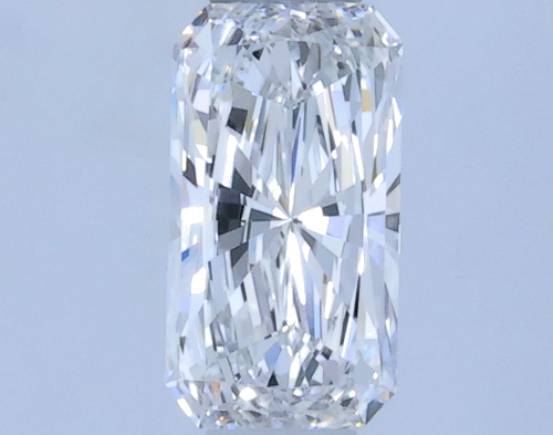 0.3 carat D-VVS1 Natūralus Radiant Deimantas (1)