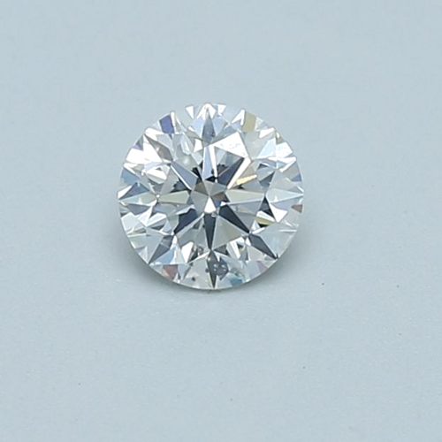 0.37 carat E-SI2 Very Good cut Natūralus Round Deimantas (1)