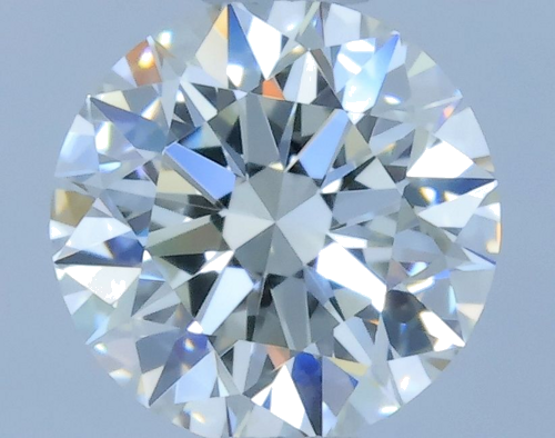 0.5 carat I-VVS1 Excellent cut Natūralus Round Deimantas (1)