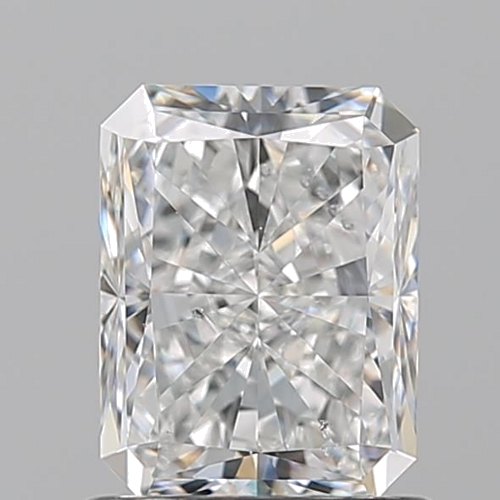 1.2 carat F-SI1 Natūralus Radiant Deimantas (1)