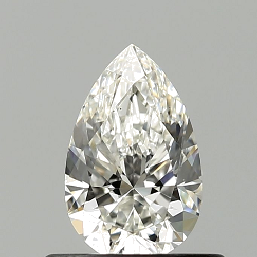 0.51 carat H-VS2 Natūralus Pear Deimantas (1)