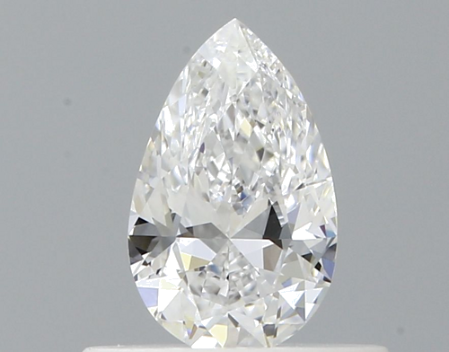0.41 carat D-VVS1 Natūralus Pear Deimantas (1)