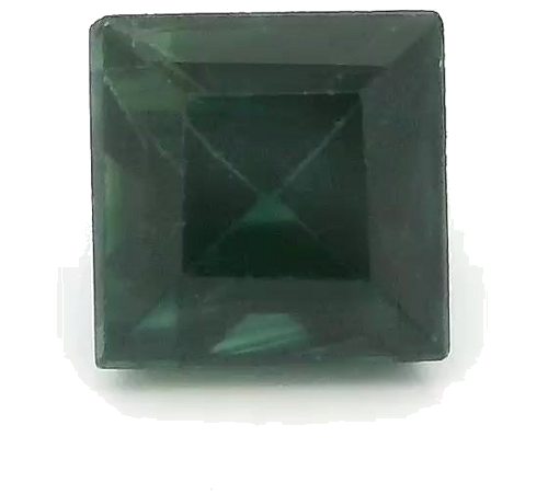 0.6 carat BLUE STEP cut Square Safyras (1)