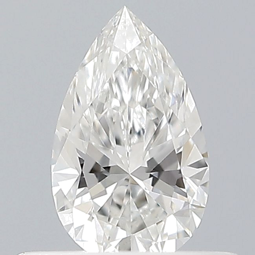 0.35 carat F-VS2 Natūralus Pear Deimantas (1)