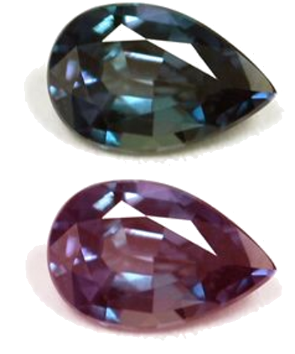 0.69 carat GREEN Pear Alexandrite (1)