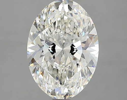 2.71 carat H-SI2 Natūralus Oval Deimantas (1)