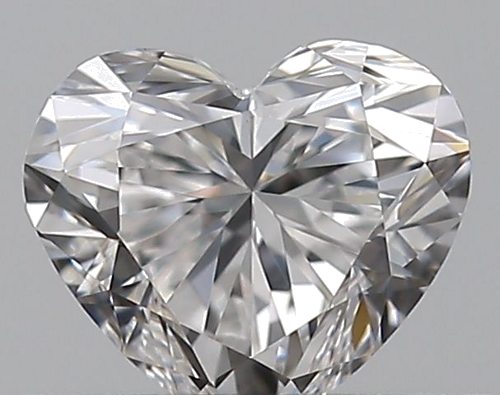 0.32 carat D-VVS2 Natūralus Heart Deimantas (1)