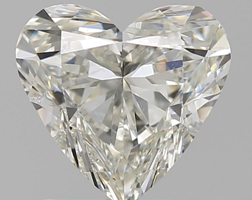 1.2 carat J-SI1 Natūralus Heart Deimantas (1)