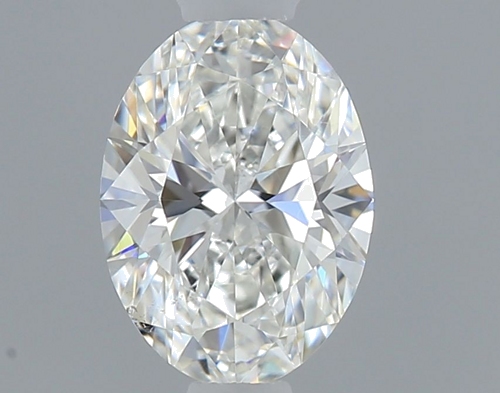 0.5 carat H-SI1 Natūralus Oval Deimantas (1)