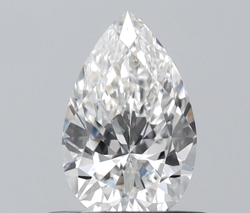 0.5 carat H-VS1 Natūralus Pear Deimantas (1)
