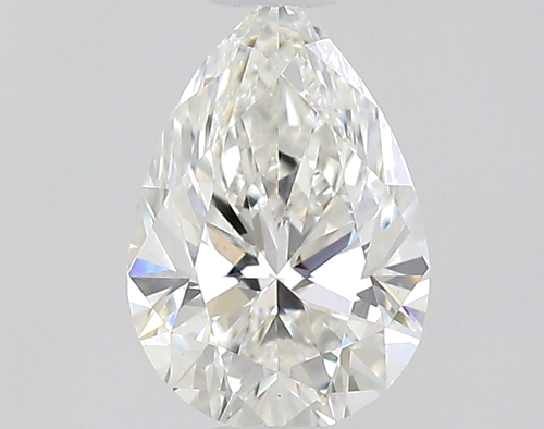 0.5 carat F-VS1 Natūralus Pear Deimantas (1)