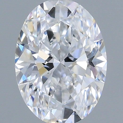 0.35 carat D-VS1 Natūralus Oval Deimantas (1)