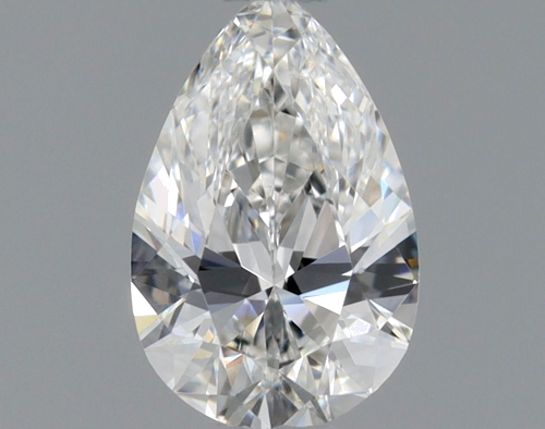 0.3 carat F-VVS2 Natūralus Pear Deimantas (1)