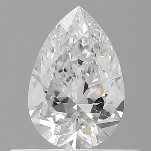 0.51 carat D-SI1 Natūralus Pear Deimantas (1)