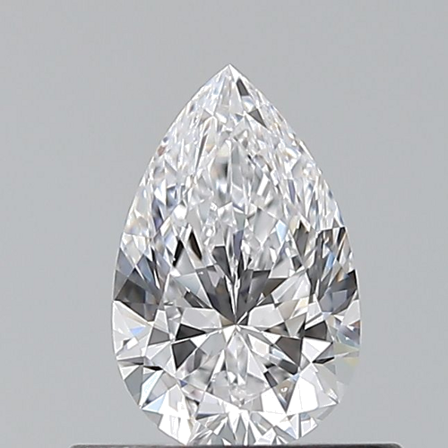 0.5 carat D-VS1 Natūralus Pear Deimantas (1)