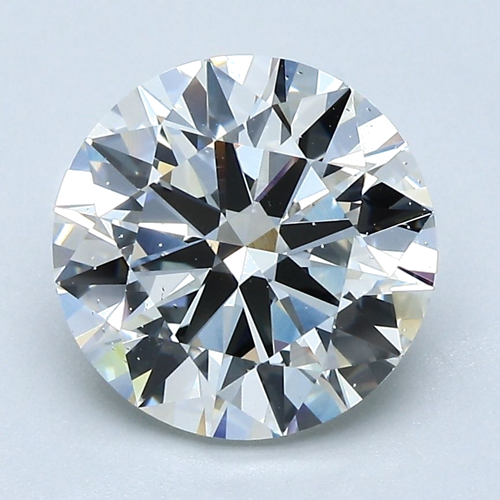 3.01 carat H-VS2 Very Good cut Natūralus Round Deimantas (1)
