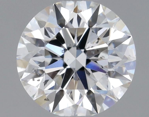 0.35 carat F-SI2 Excellent cut Natūralus Round Deimantas (1)